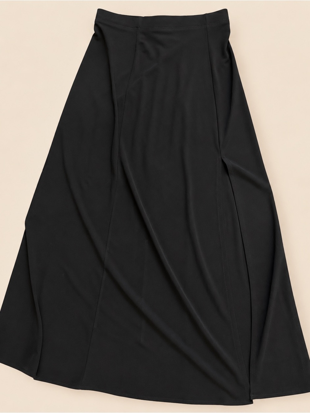 Vintage 90s Kookai Slit Maxi Skirt S